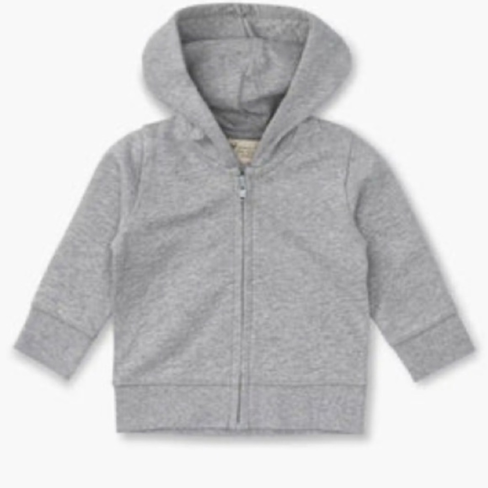 Monica and Andy Gray & Navy Preppy Zip-Up Hoodies - Picture 4 of 12